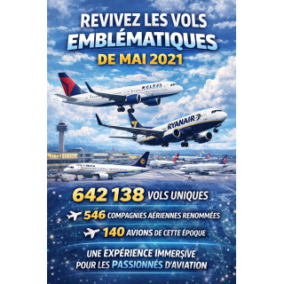 FlightsFrom May 2021: Iconische vluchten