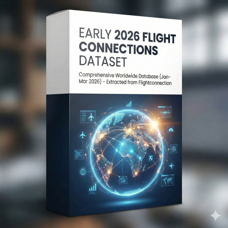 Base de données vols réels 2025-2026 Flightconnection | RFD Web