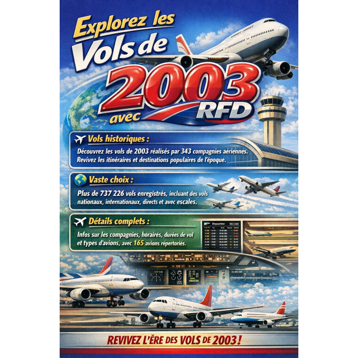 Anno 2003: Compagnie rinomate, destinazioni esotiche