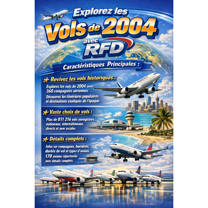 Anno 2004: Compagnie rinomate, destinazioni esotiche