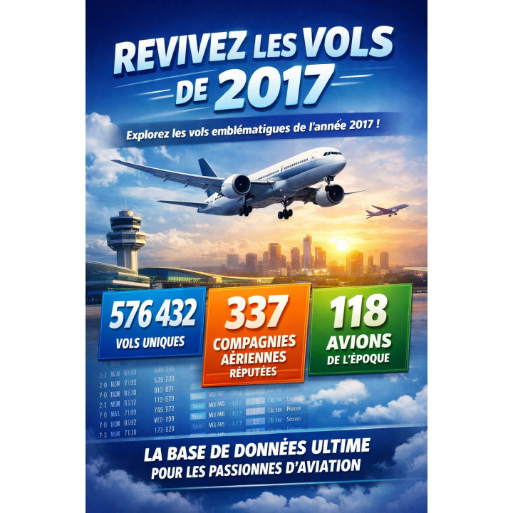 Ano 2017: Companhias de renome, destinos exóticos